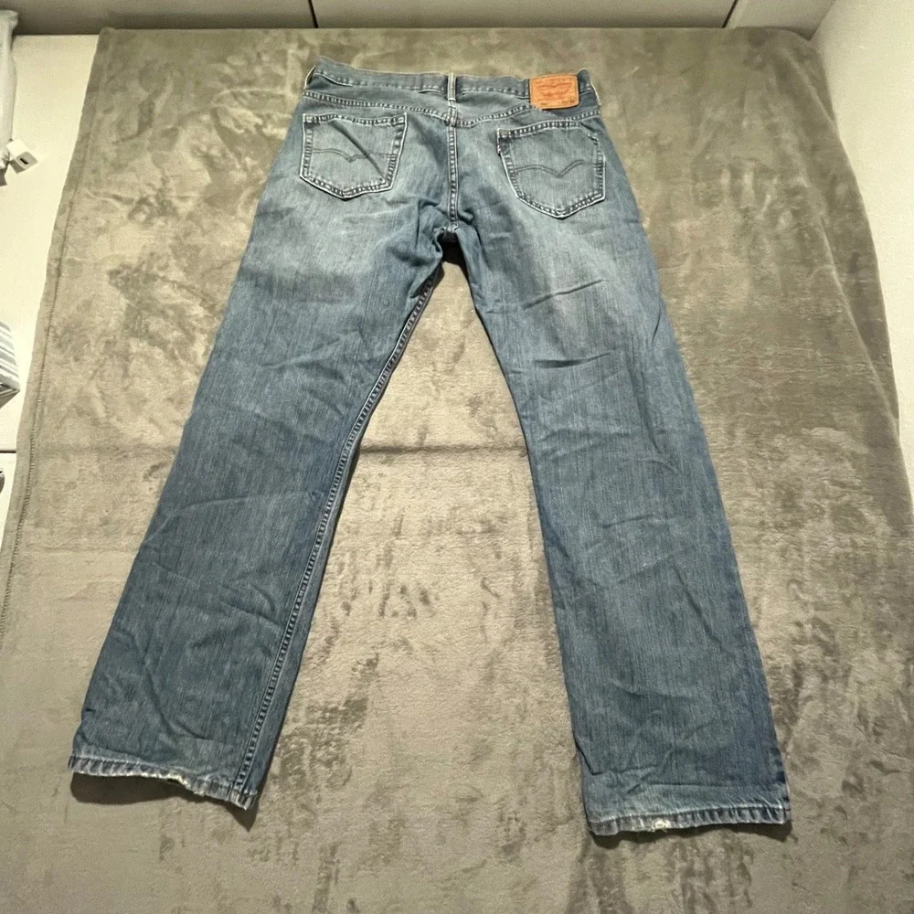Levis 569 Loose Straight Jeans Mens 36x34 Blue Denim 005691271
